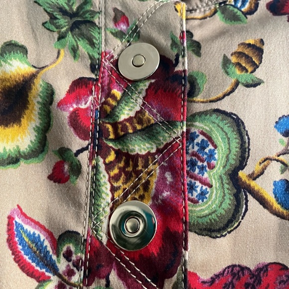 Eccoci ~ Beautiful Floral Print Jacket SIZE 0 - Picture 12 of 15